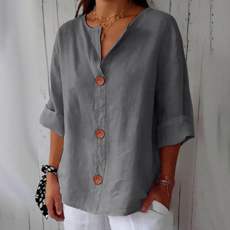 Mistral™ | Clara Linen Blouse