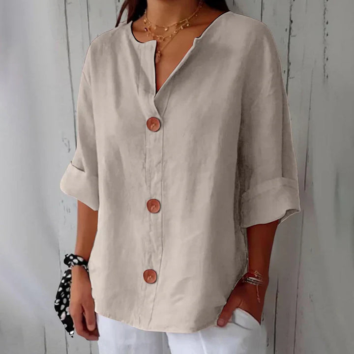 Mistral™ | Clara Linen Blouse