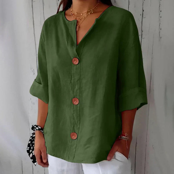 Mistral™ | Clara Linen Blouse