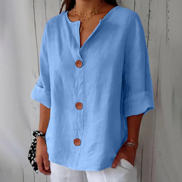 Mistral™ | Clara Linen Blouse