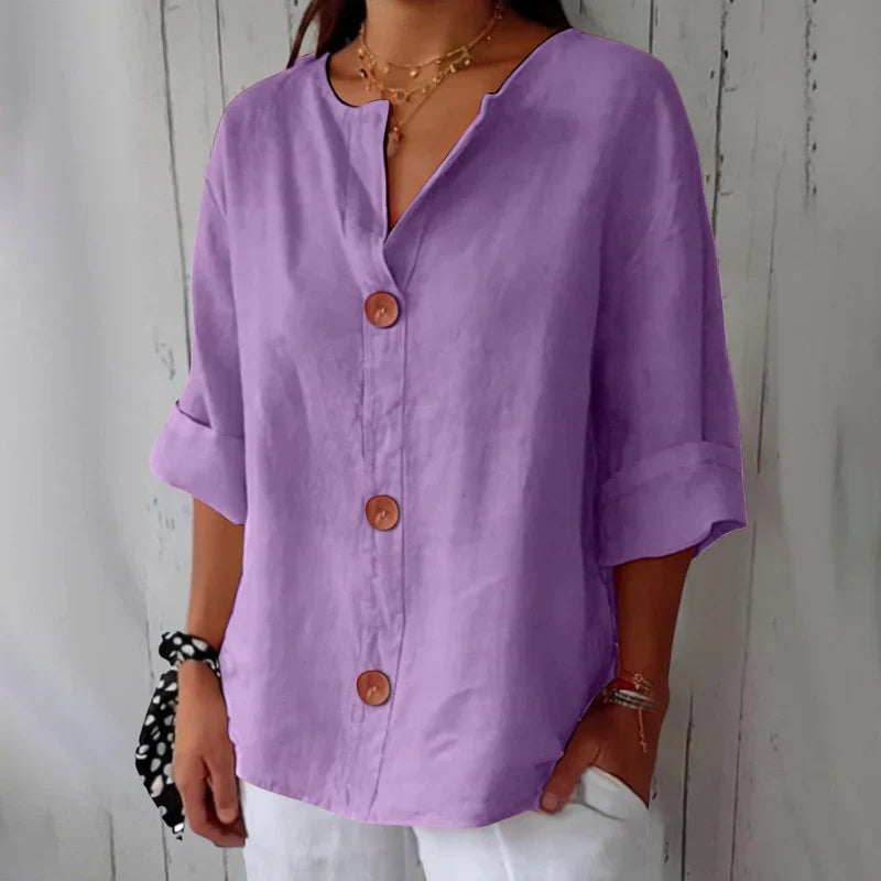 Mistral™ | Clara Linen Blouse