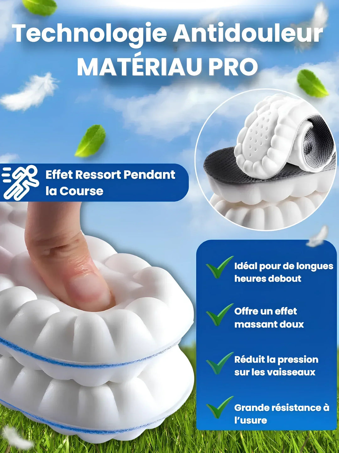 Mistral™ Semelles Orthopédiques