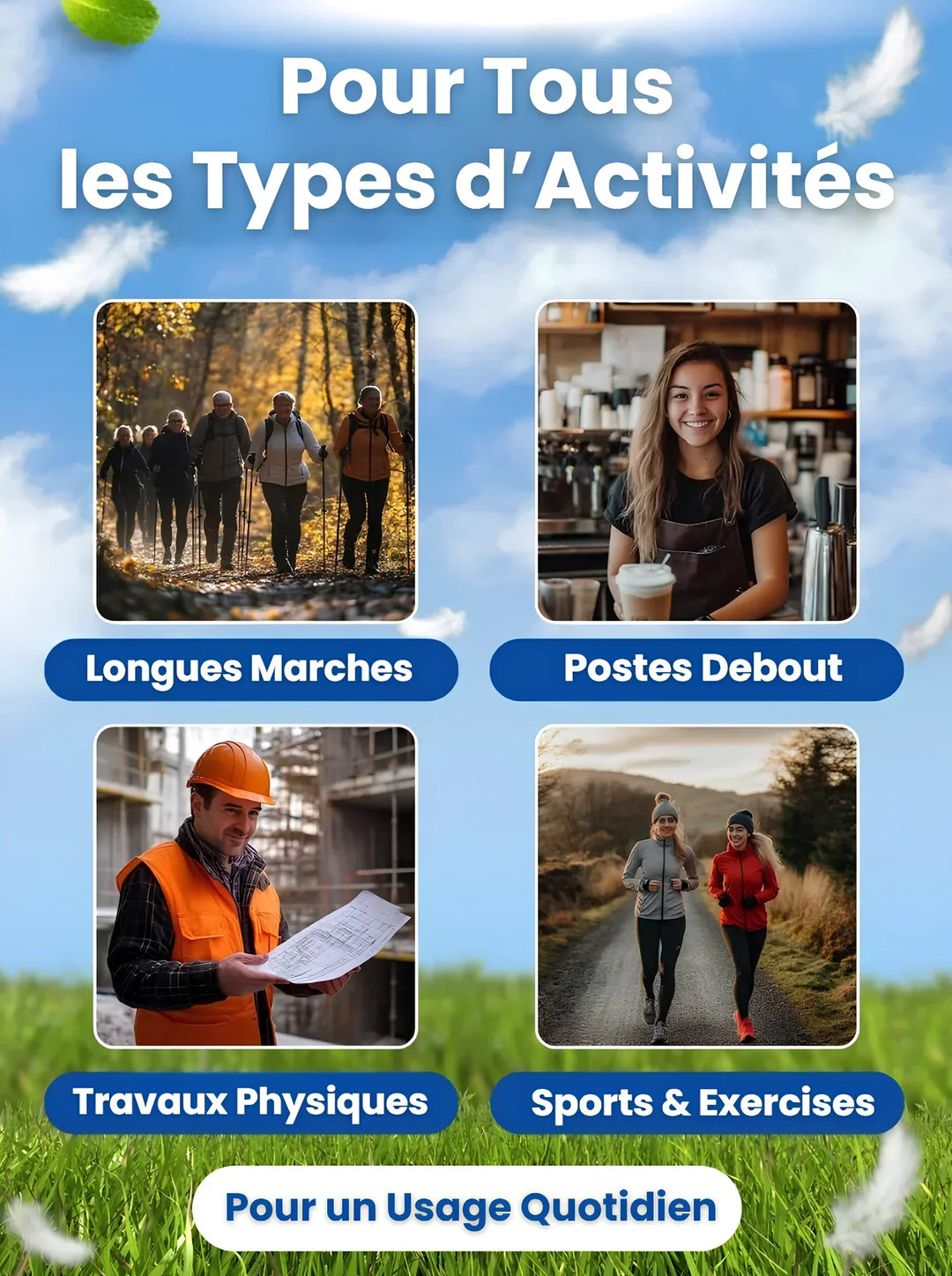 Mistral™ Semelles Orthopédiques