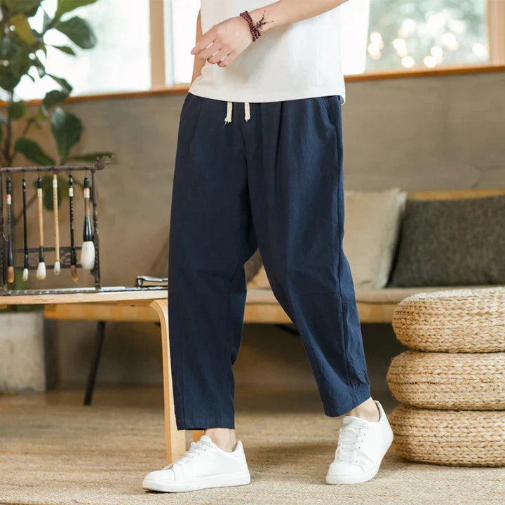 Pantalons Casual en Coton pour Hommes