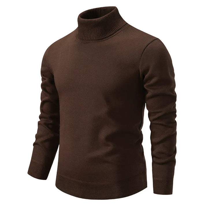 Pull à Col Roulé Classique pour Homme